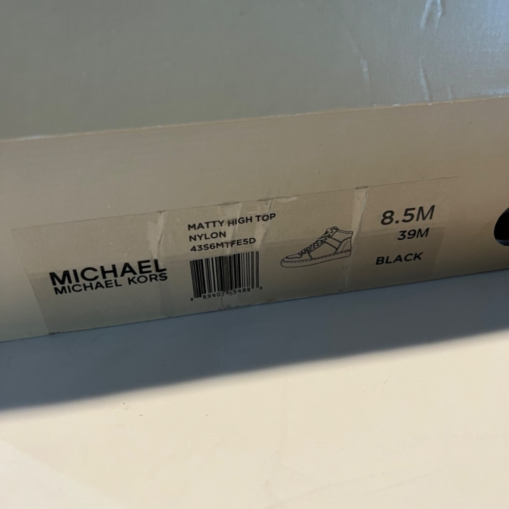 Michael Kors Matty High Top Sneakers US 8.5m - Picture 8 of 8